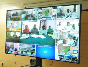 Principal Secretary (MA&UD) held a Video Conference with Municipal Commissioners (8)