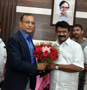 inister for Animal Husbandry, Fisheries, Dairy Development and Cinematography assumed charge (6)