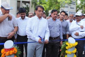 Arvind Kumar, Prl. Secy, MA&UD has launched Smart Parking & EV Charging facilities at Metro Stations at Begumpet Metro Station.