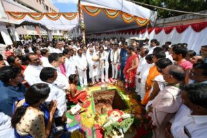 CM KCR Performs Bhoomi Puja for Telangana New Assembly Building (13)