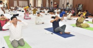 International Day of Yoga 2019 Celebrations Held at Raj Bhavan (13)