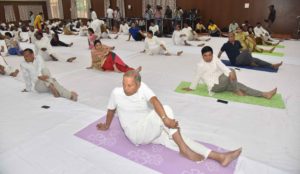 International Day of Yoga 2019 Celebrations Held at Raj Bhavan (3)