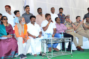 Minister Talasani Srinivas Yadav Monitors Arrangement for Fish Prasadam Distribution (15)