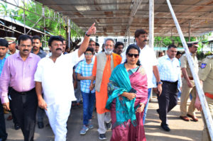 Minister Talasani Srinivas Yadav Monitors Arrangement for Fish Prasadam Distribution (6)