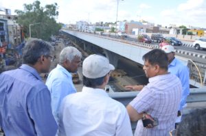 PVNR Expressway Repair works to be completed by 21st June Principal Secretary MA&UD (10)