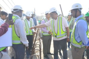 Principal Secretary MA&UD Inspected Durgam Cheruvu Works (6)