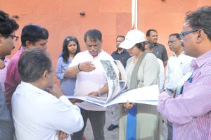 Principal Secretary MA&UD Inspected Durgam Cheruvu Works (9)