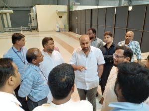 Haj Committee Officials Visited Haj Terminal RGI Airport