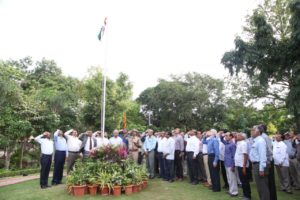 Hyderabad Metro Rail Celebrates 73rd Independence Day (2)