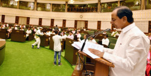 CM KCR Present Full-Fledged Budget 2019 in Telangana Assembly for Year 2019-20 (34)