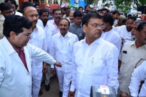 Eatala Rajender, Hon’ble Minister for Health and Family Welfare visited Fever Hospital (1)