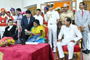 Hon'ble Governor of Telangana's Swearing in ceremony at Raj Bhavan (11)
