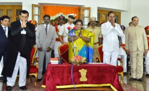 Hon'ble Governor of Telangana's Swearing in ceremony at Raj Bhavan (7)