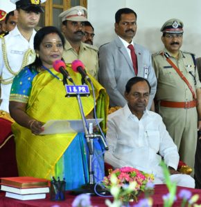 Hon'ble Governor of Telangana's Swearing in ceremony at Raj Bhavan (8)
