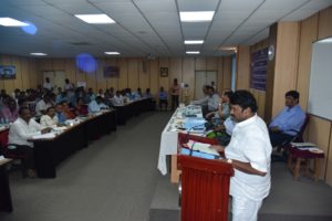 Hon’ble Minister for Animal Husbandry Held a Review Meeting at Dr.MCR HRD Institute (9)