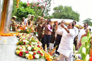 Minister for Forests & Environment Participated in Forest Martyr's Day Program at Nehru Zoological Park (3)