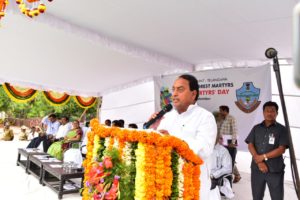 Minister for Forests & Environment Participated in Forest Martyr's Day Program at Nehru Zoological Park (5)