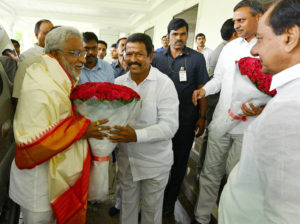 Telangana CM KCR, AP CM Jagan Meet in Hyderabad (4)