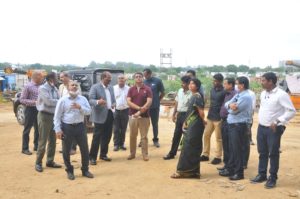 Principal Secretary to Govt. (MA&UD) Visits Dumping Yard (3)