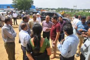 Principal Secretary to Govt. (MA&UD) Visits Dumping Yard (4)