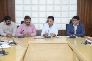 Hon’ble Minister for MA&UD Held Meeting with GHMC Officials (5)