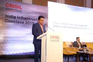 Minister for MA&UD Participated in CRISIL India Infrastructure Conclave – 2019 (2)