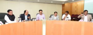 Minister KTR Held Meeting with MahaMetro officials in Hyderabad (2)