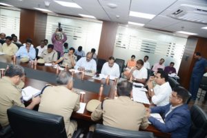 Minister for MA&UD held a High Level Meeting on Hyderabad Roads & Traffic (10)