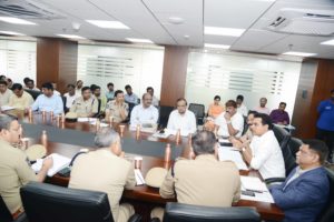 Minister for MA&UD held a High Level Meeting on Hyderabad Roads & Traffic (2)