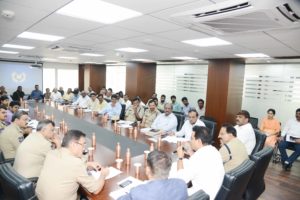 Minister for MA&UD held a High Level Meeting on Hyderabad Roads & Traffic (3)