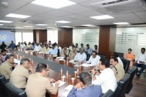 Minister for MA&UD held a High Level Meeting on Hyderabad Roads & Traffic (5)