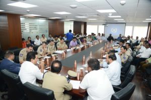 Minister for MA&UD held a High Level Meeting on Hyderabad Roads & Traffic (9)