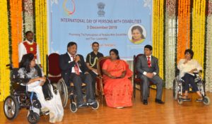 Mr Anjana Reddy, Badminton player, recipient of President of India's award who had spinal cord injury described his experiences how he has come out disability and stood as role model.