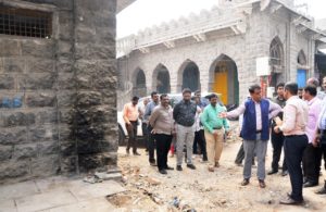 Principal Secretary MA&UD Visits Mojamjahi Market Over Renovation Work (4)