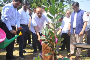 Chief Secretary Participates Haritha Haram Programme as Part of CM KCR Birthday Celebrations (6)