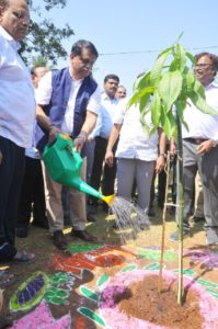 Chief Secretary Participates Haritha Haram Programme as Part of CM KCR Birthday Celebrations (8)