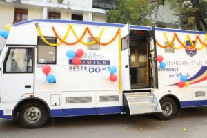 Minister for Home Flagged Off Mobile Rest Rooms & Toilets for Women Police Officers on Bandobust Duties (10)