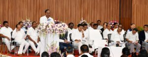 State Level Municipal Conference Initial Remarks of CM KCR (22)