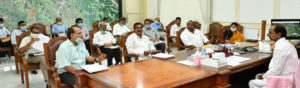 CM KCR Instruct Officials to Guide Farmers to Cultivate Crops in Tune with Food Habits of People (2)