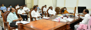 CM KCR Instruct Officials to Guide Farmers to Cultivate Crops in Tune with Food Habits of People (5)