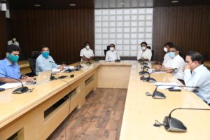 Minister for MA&UD Held Video Conference with Additional Collectors & Municipal Commissioners (3)