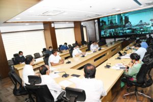 Minister for MA&UD Held Video Conference with Additional Collectors & Municipal Commissioners (5)