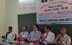 British Minister Visits Voice for Girls Summer Samurai Camp