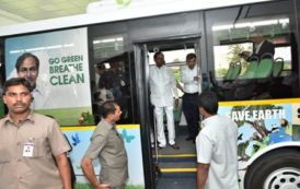 CM KCR Encourage 100% Electric Vehicles Usage to Make Hyderabad city as pollution free city