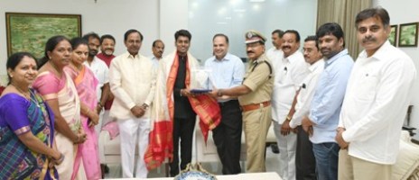 Chief Minister KCR Congratulated Mr. Durisetti Anudeep, Topper in All India Civil Services Exams