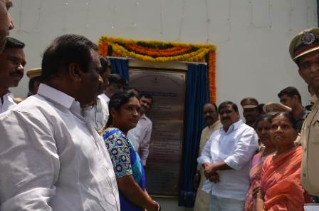 Minister for Home & Labour inaugurated Police Office Building at Parigi of Vikarabad District