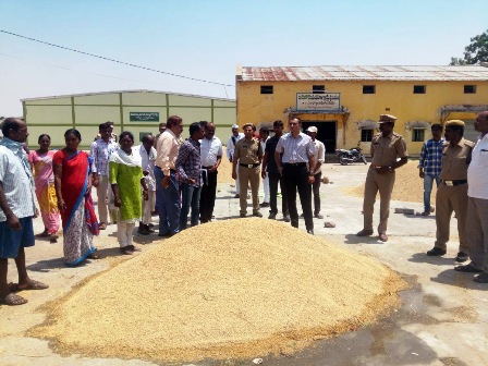 Strict Action if PDS Rice is Recycled Karimnagar DCSO Transferred 21 Lakh Metric Tonnes of Paddy Purchased