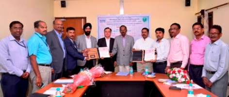 Exchange of MOU between SC Corporation & NSIC under Skill Development Training Programme