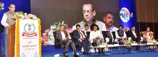 Governor E.S.L. Narasimhan participated as Chief Guest at the Income Tax Day Celebrations