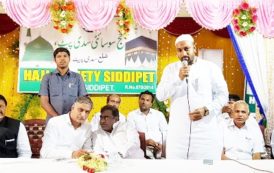 Haj Training and Vaccination Camp at Siddipet